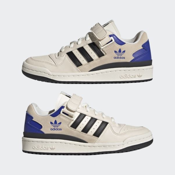 Chaussures Adidas Forum Low Bleu