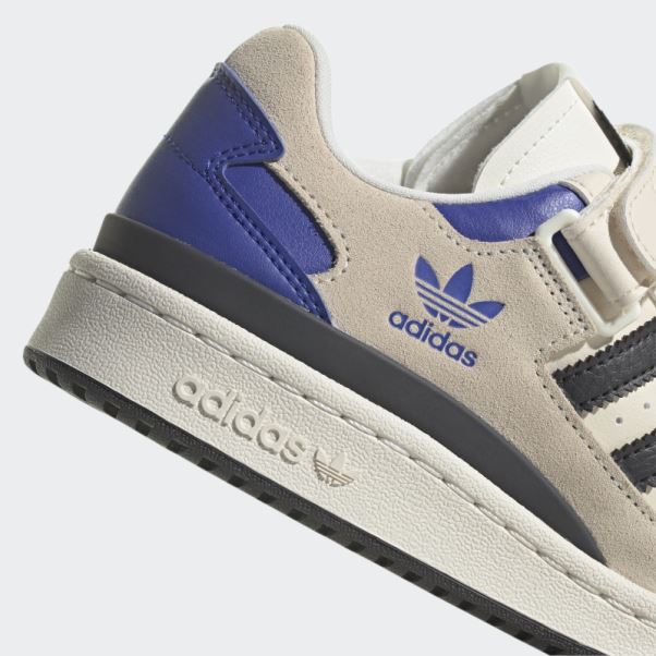 Chaussures Adidas Forum Low Bleu
