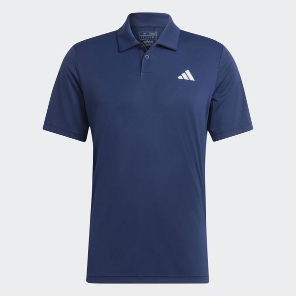 Polo De Tennis Club Bleu Marine Adidas