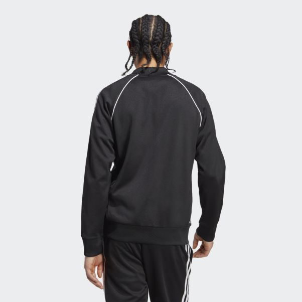 Veste De Survêtement Adidas Adicolor Classics Sst Noir