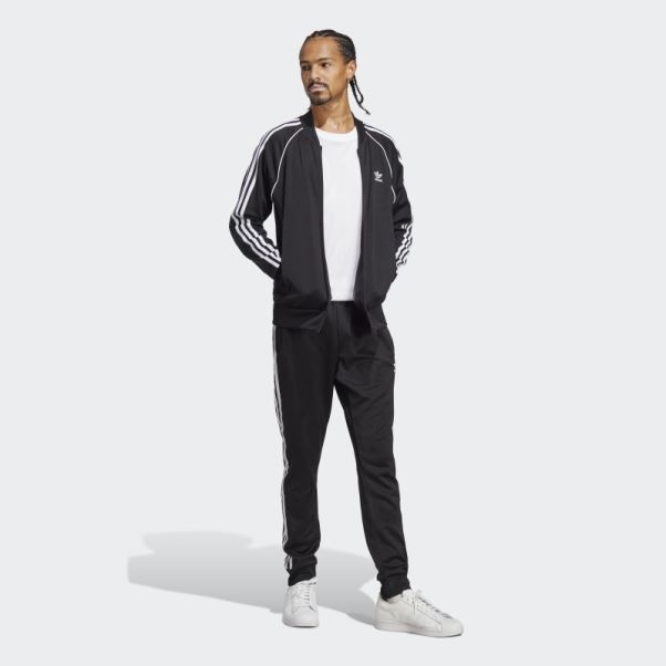 Veste De Survêtement Adidas Adicolor Classics Sst Noir