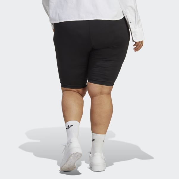 Collant Court Taille Haute Adidas Adicolor Classics Noir (grande Taille)