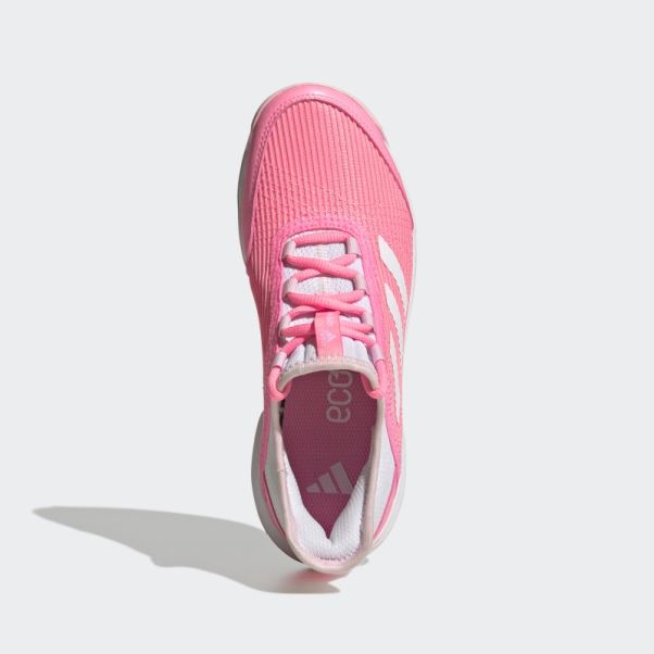 Chaussures De Tennis Adidas Adizero Club Rose