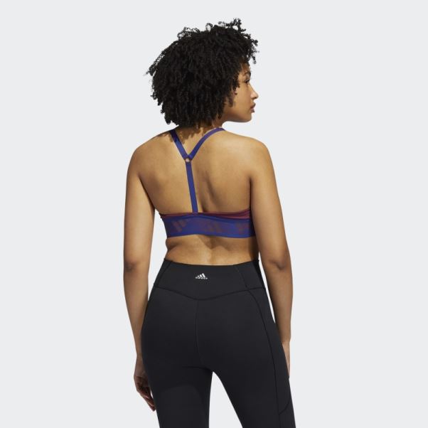 Soutien-gorge D'entraînement à Maintien Léger All Me Cramoisi Adidas