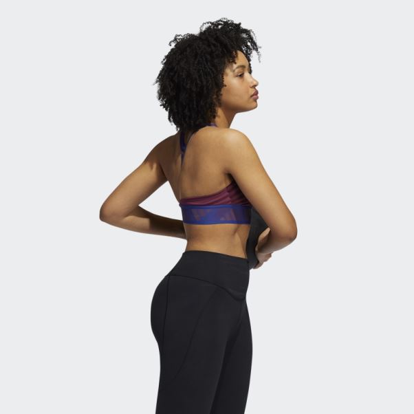 Soutien-gorge D'entraînement à Maintien Léger All Me Cramoisi Adidas