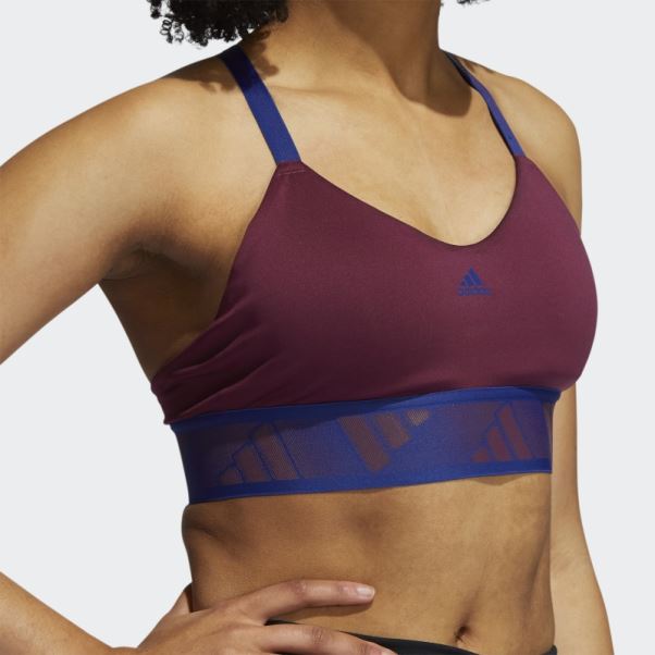 Soutien-gorge D'entraînement à Maintien Léger All Me Cramoisi Adidas