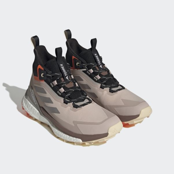 Terrex Free Randonneur Gore-tex 2.0 Chaussures De Randonnée Taupe Adidas