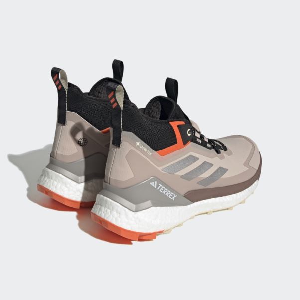 Terrex Free Randonneur Gore-tex 2.0 Chaussures De Randonnée Taupe Adidas