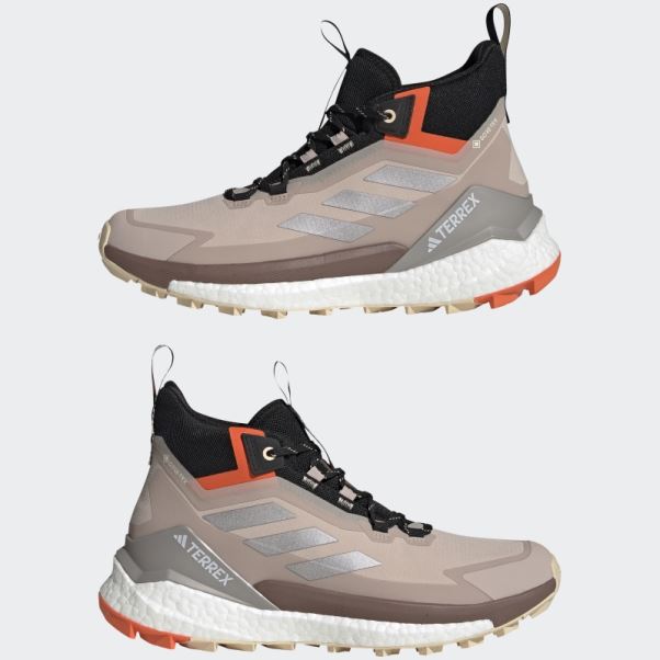Terrex Free Randonneur Gore-tex 2.0 Chaussures De Randonnée Taupe Adidas