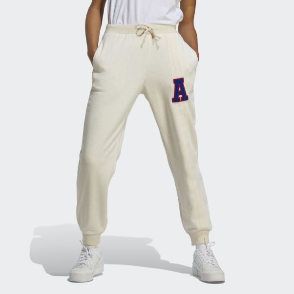 Adidas Originals Pantalon De Jogging 3 Bandes Blanc Mel