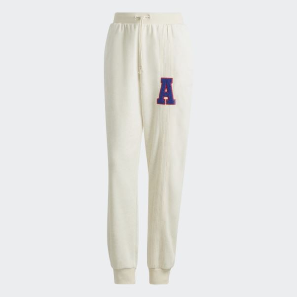 Adidas Originals Pantalon De Jogging 3 Bandes Blanc Mel