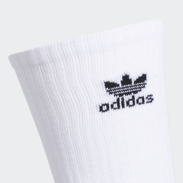 Chaussettes Trèfle Crew 6 Paires Noir Adidas