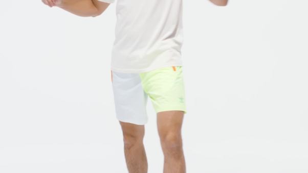 Short Tissé Bloqué Bleu Teinte Adidas