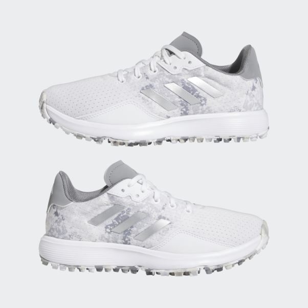 Chaussure De Golf Adidas S2g Sl Blanche