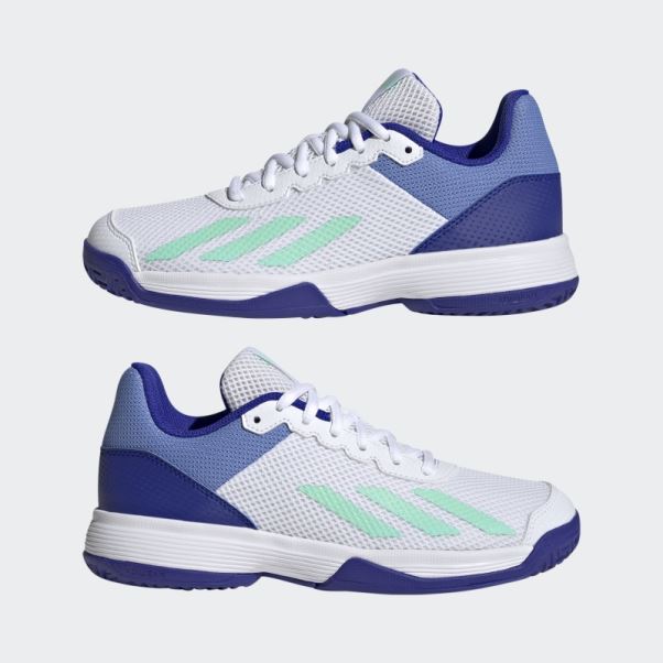 Chaussures De Tennis Courtflash Blanches Adidas