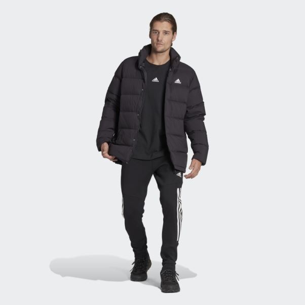 Doudoune Mi-longue Adidas Helionic Noir