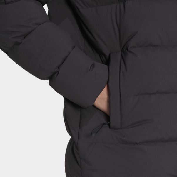 Doudoune Mi-longue Adidas Helionic Noir