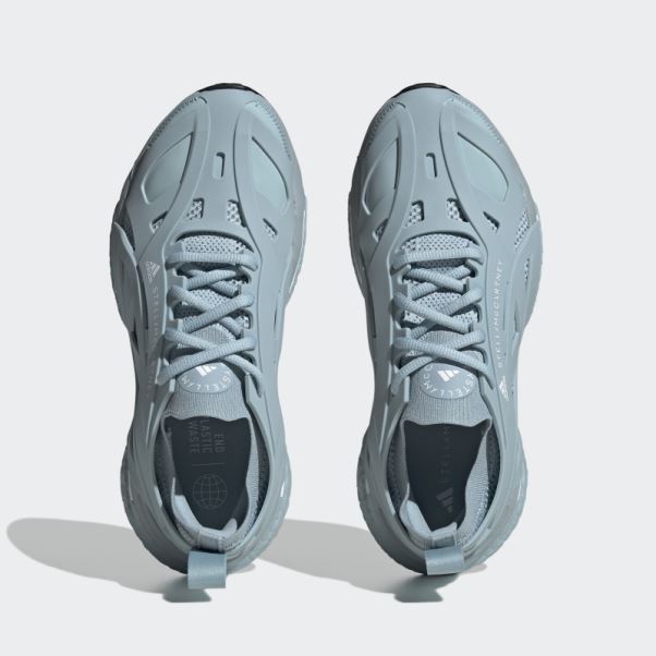 Chaussures De Course Adidas By Stella Mccartney Solarglide Gris Cendré