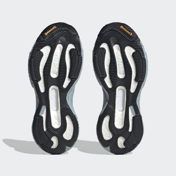 Chaussures De Course Adidas By Stella Mccartney Solarglide Gris Cendré