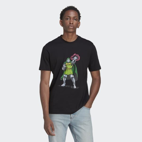 Adidas T-shirt Disney Graphique Noir