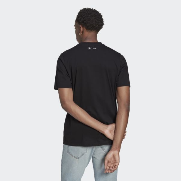 Adidas T-shirt Disney Graphique Noir