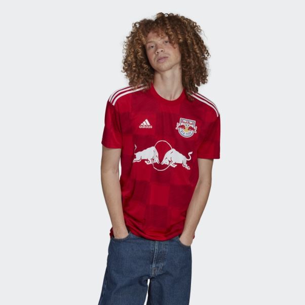 Maillot Adidas New York Red Bulls Extérieur 22/23 Rouge