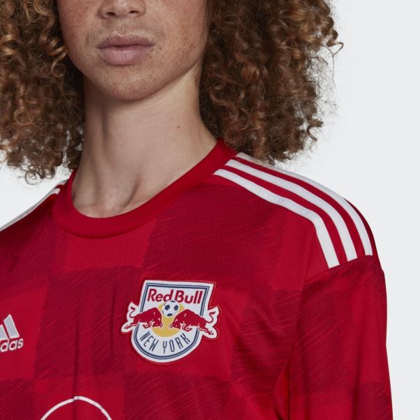 Maillot Adidas New York Red Bulls Extérieur 22/23 Rouge