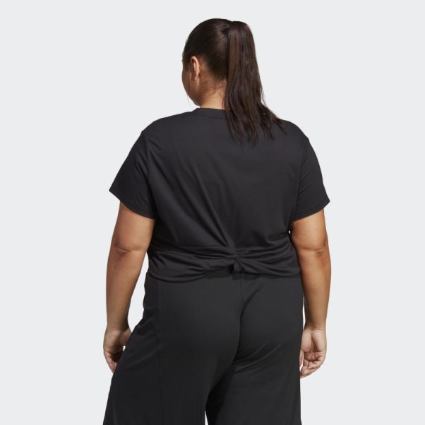 T-shirt Studio (taille Plus) Adidas Noir
