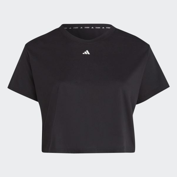 T-shirt Studio (taille Plus) Adidas Noir