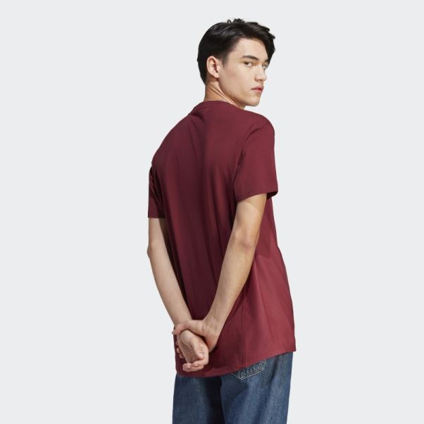 T-shirt Adidas City Escape Rouge