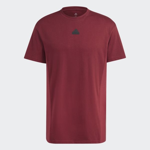 T-shirt Adidas City Escape Rouge