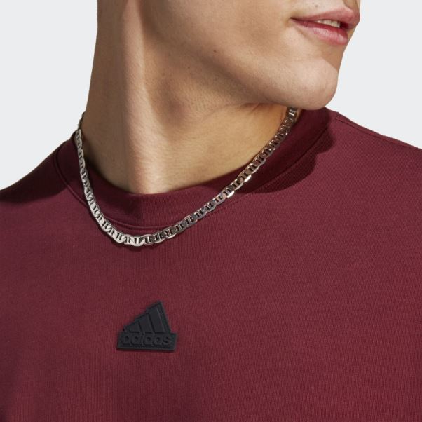 T-shirt Adidas City Escape Rouge