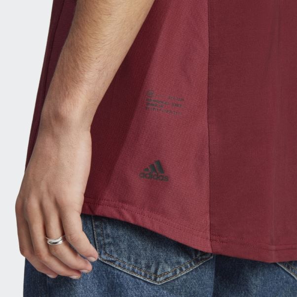 T-shirt Adidas City Escape Rouge