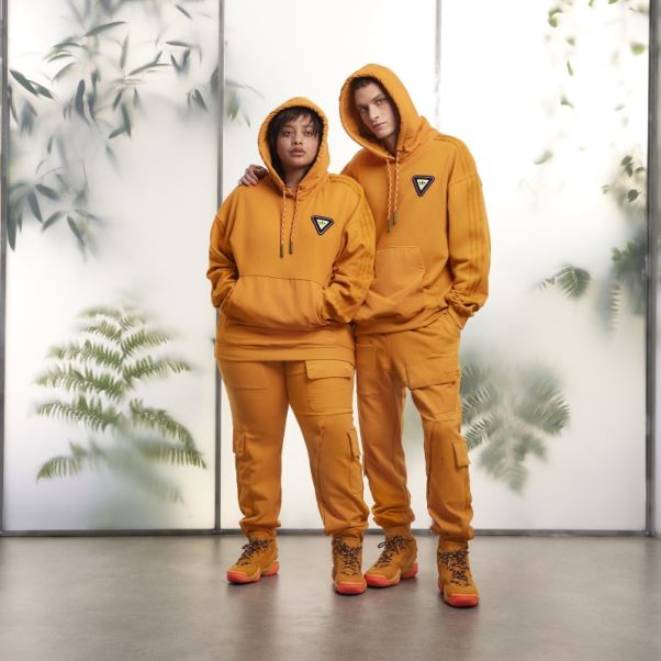 Sweat à Capuche (tous Genres) Adidas Focus Orange Fashion