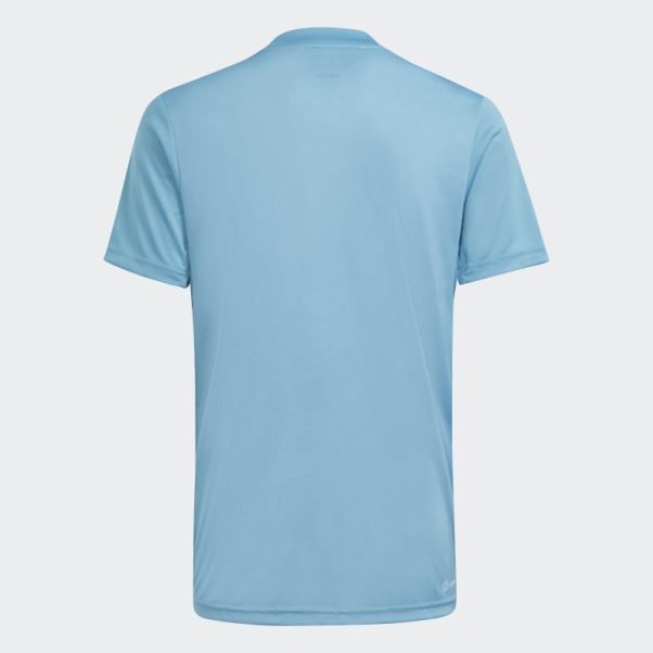 Adidas Train Essentials Aeroready Logo T-shirt Coupe Classique Bleu