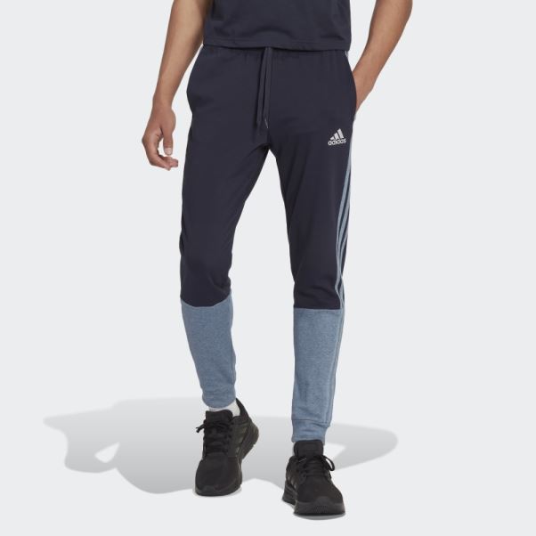 Pantalon En Molleton Chiné Essentials Ink Adidas
