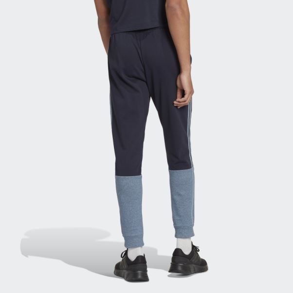 Pantalon En Molleton Chiné Essentials Ink Adidas