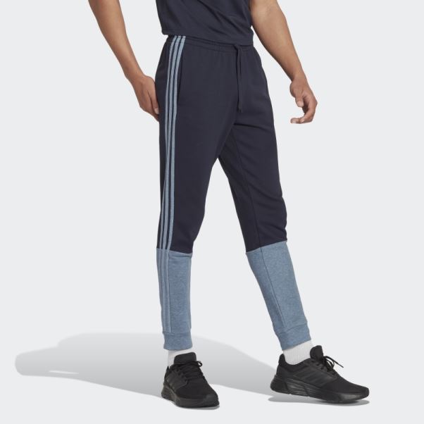 Pantalon En Molleton Chiné Essentials Ink Adidas