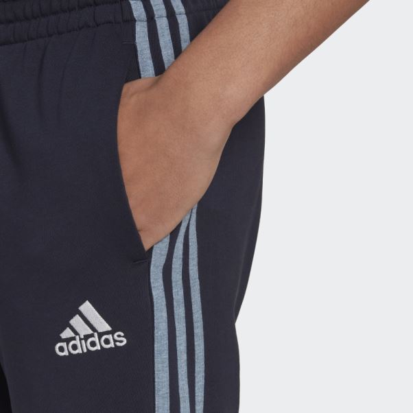 Pantalon En Molleton Chiné Essentials Ink Adidas