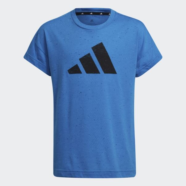 T-shirt En Coton Ample à 3 Bandes Adidas Mel Future Icons Bleu