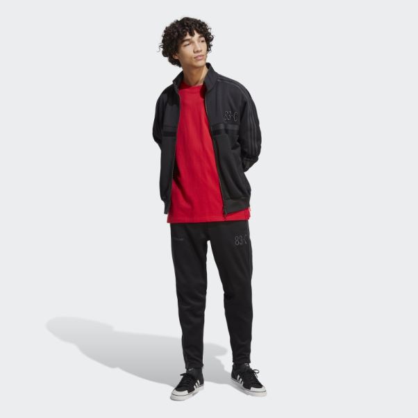 Adidas 83-c Veste De Survêtement Noir
