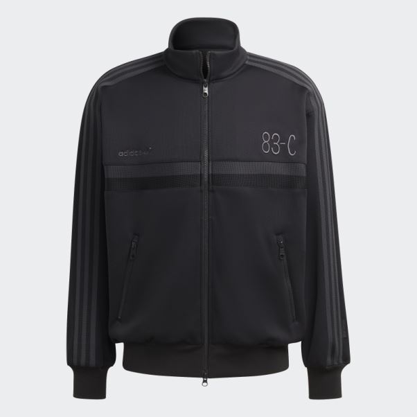 Adidas 83-c Veste De Survêtement Noir