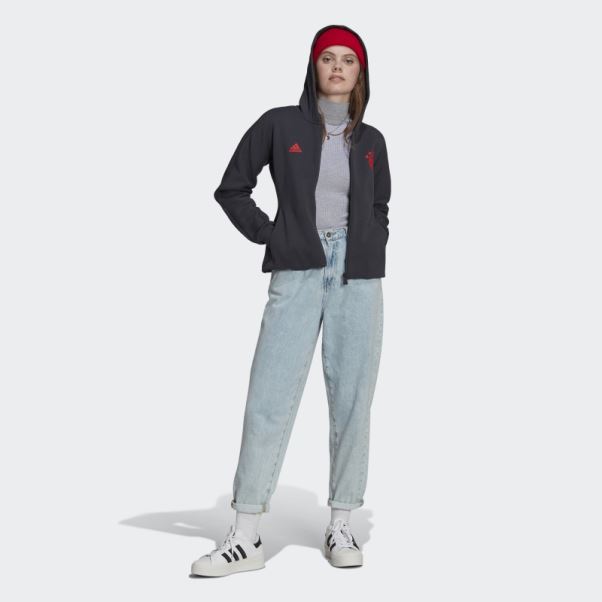 Veste Adidas Fc Bayern Anthem Gris Nuit