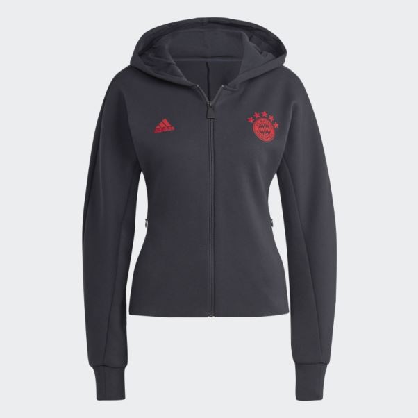 Veste Adidas Fc Bayern Anthem Gris Nuit