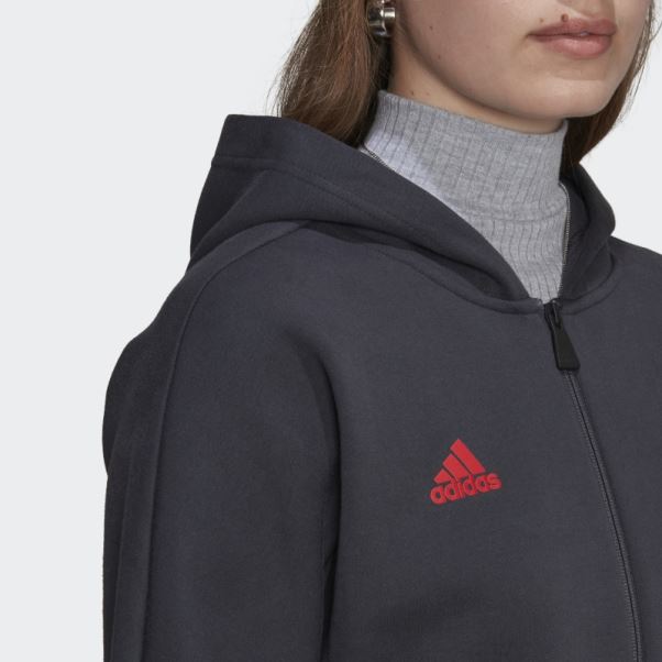 Veste Adidas Fc Bayern Anthem Gris Nuit