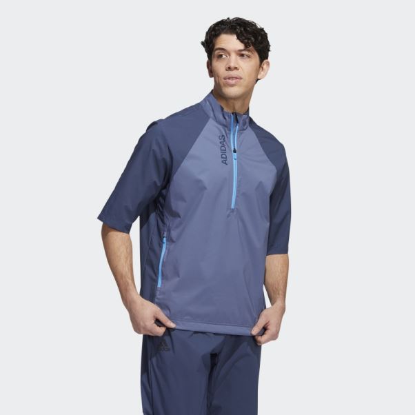 Blouson Manches Courtes Provisoire Bleu Marine Adidas