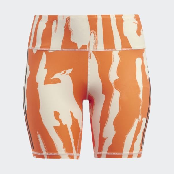 Short De Cycliste Adidas Ecru Tint Thebe Magugu (grande Taille)