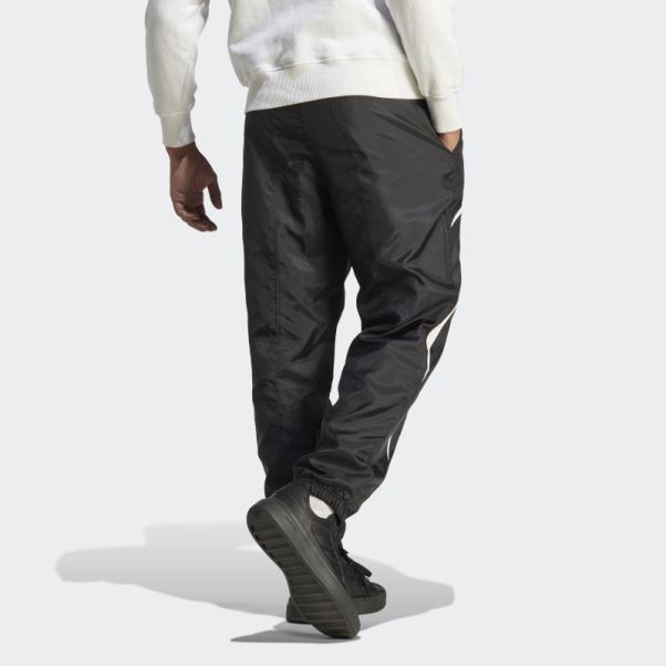 Pantalon Tissé Color Block Adidas Noir