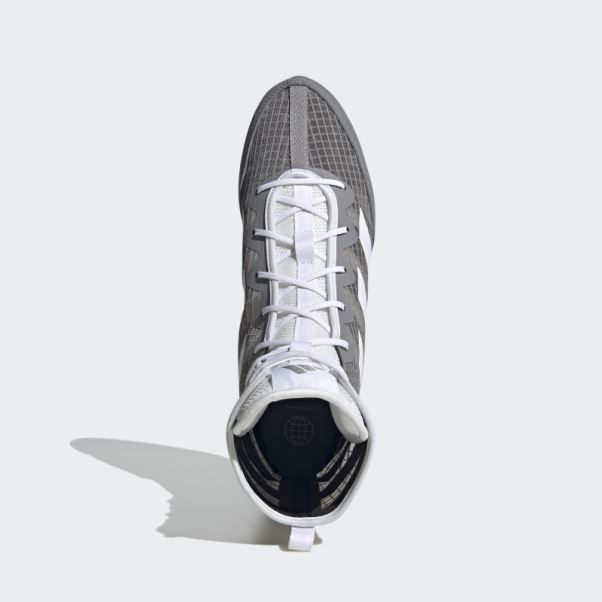 Chaussures Adidas Box Hog 4 Grises