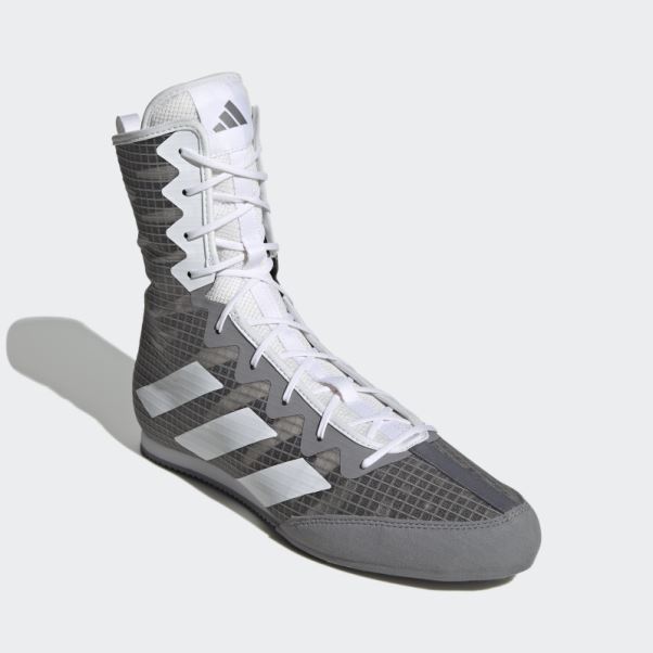 Chaussures Adidas Box Hog 4 Grises